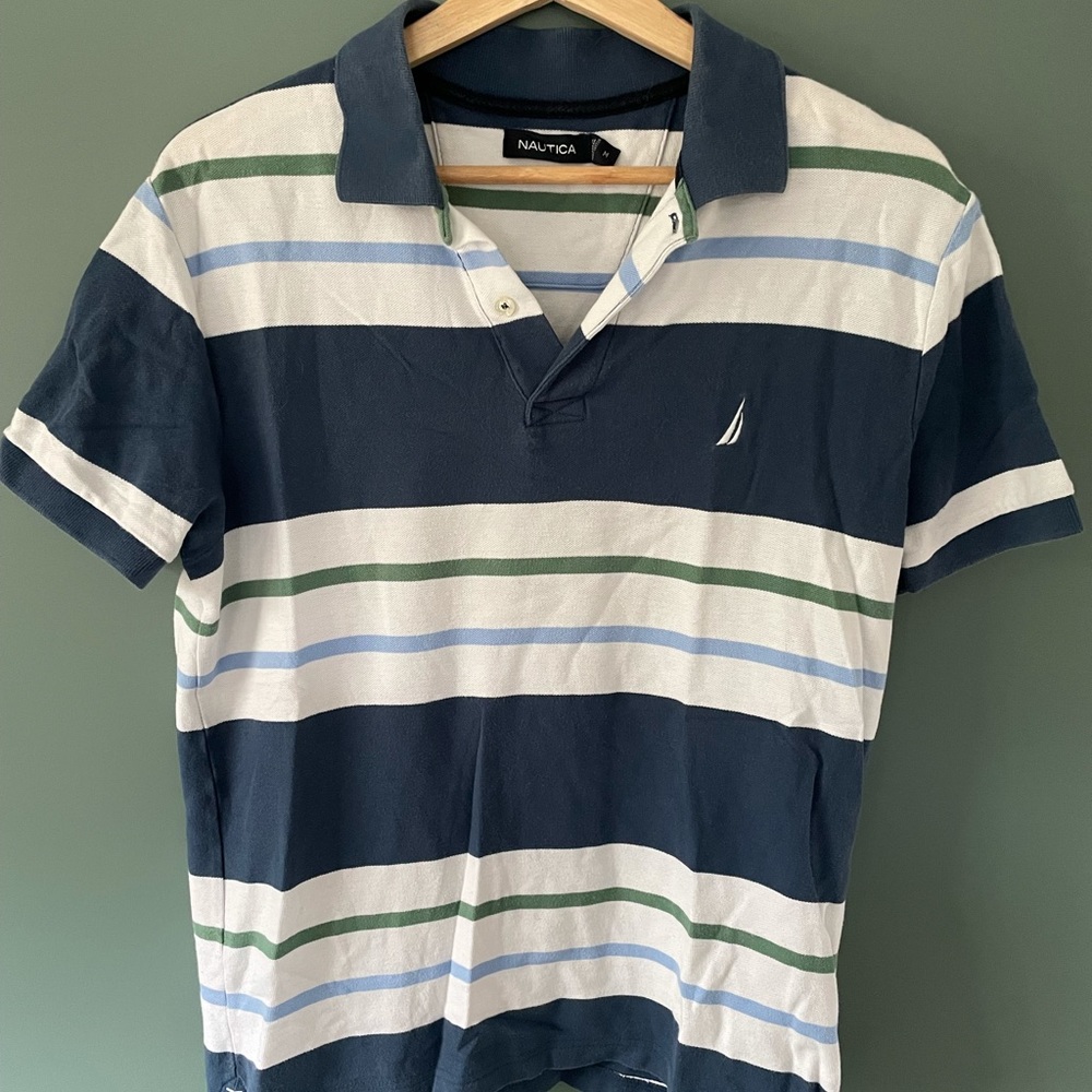 Striped polo